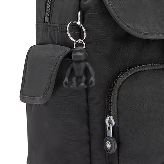 Kipling City Pack Mini Backpacks Black Noir | AU 1485XY